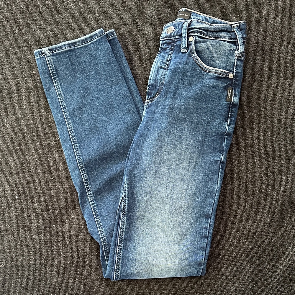 Silver jeans